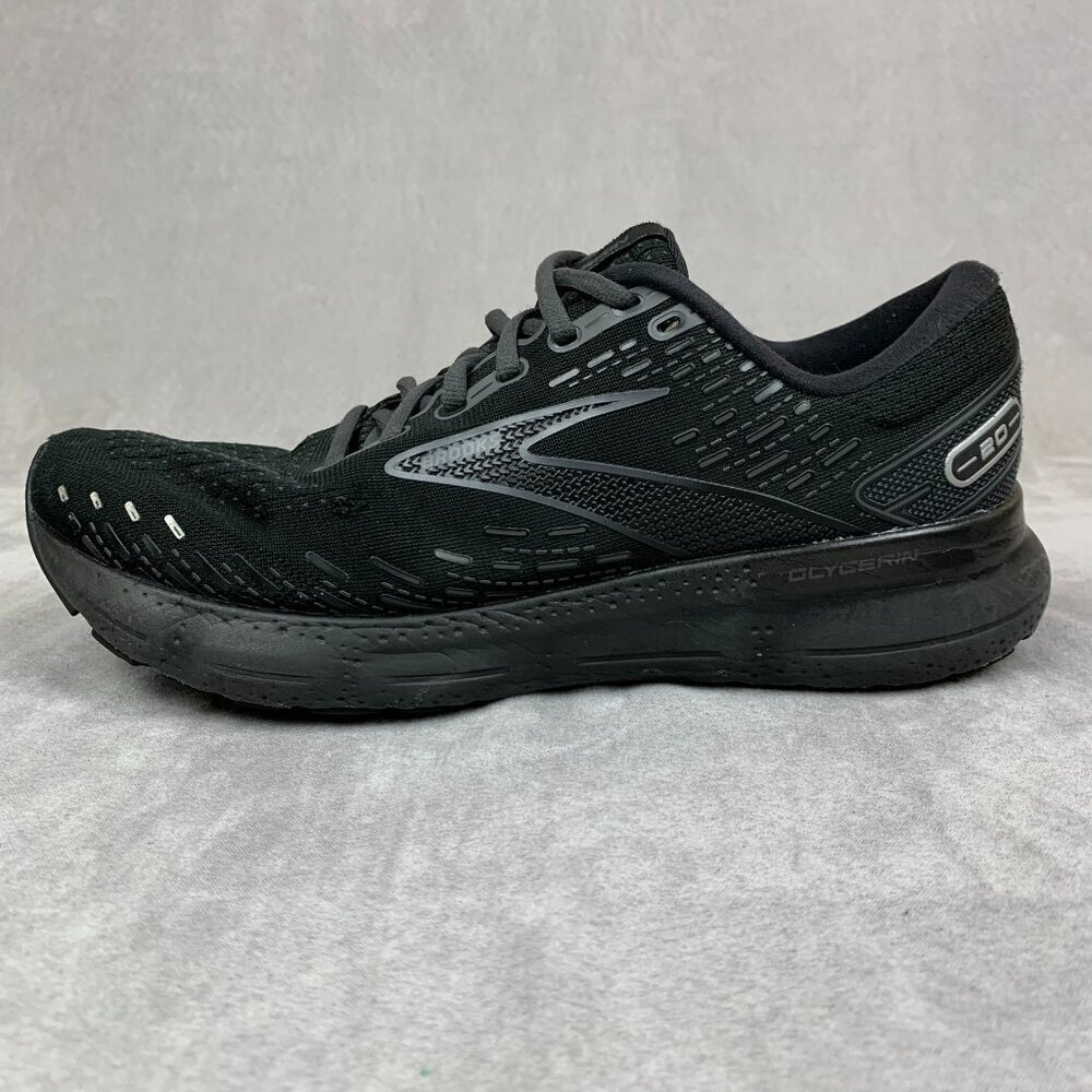 Brooks Mens Shoes Size 10 Wide 2E Black Glycerin 20 Athletic Running 1103822E020